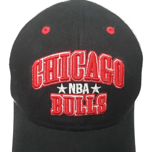 Chicago Bulls NBA 3D Embroidered Mesh OSFM Cap Trucker Basketball Hat Adidas - Picture 9 of 16
